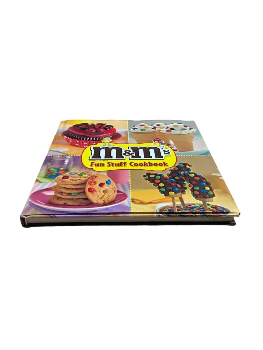 M&M's Fun Stuff Cookbook 2013 Kids Recipes Candy Cookies Cakes Hardcover